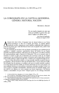 La corografía en la Castilla moderna. Género, historia, nación