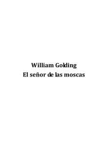 William Golding El señor de las moscas
