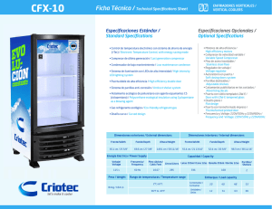 CFX-10 - CRIOTEC