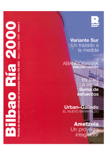 Revista NÚMERO 1 - bilbao ria 2000