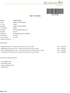 hecho por: orden de entrega
