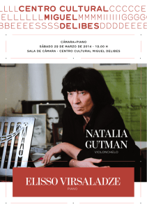 Natalia GutmaN Elisso VirsaladzE