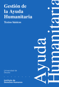 Gestión de la Ayuda Humanitaria - Textos básicos