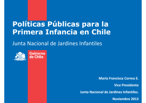 Chile – Sra. María Francisca Correa, Vicepresidenta Ejecutiva