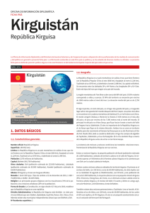 Kirguistán - Ministerio de Asuntos Exteriores y de Cooperación
