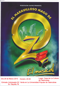 musical mago de oz