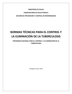 Norma Técnica para el Control y la eliminación de la de