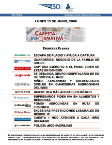 lunes 15 de junio, 2009 escapa de plagio y ayuda a captura