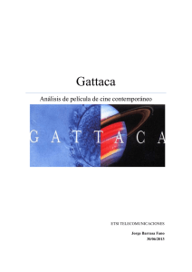 Análisis de la película Gattaca