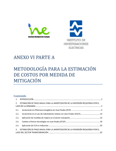 anexo vi parte a metodología para la estimación de costos por