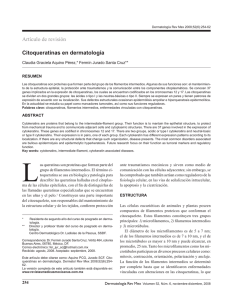 Citoqueratinas en dermatología Artículo de revisión