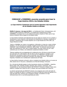 CONCACAF y CONMEBOL anuncian acuerdo para traer la Copa
