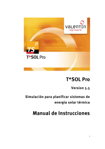 T*SOL Pro 5.5 - Manual