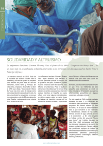 solidaridad y altruismo