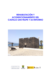 rehabilitación y acondicionamiento del castillo san felipe y su entorno