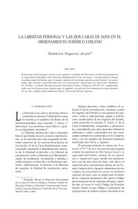 la libertad personal y las dos caras de jano en el ordenamiento