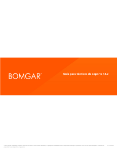 Bomgar 14.2 Guía para técnicos de soporte