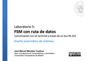 FSM con ruta de datos - Universidad Complutense de Madrid