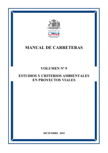 Manual de Carreteras, Volumen 9.