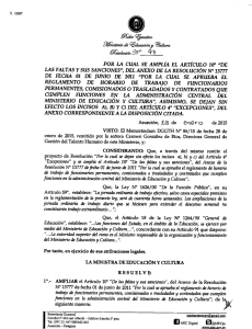 POR LA CUAL SE AMPLÍA EL ARTÍCULO 10° "DE LAS FALTAS Y