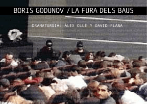 BORIS GODUNOV / LA FURA DELS BAUS