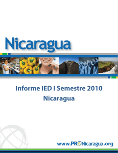 Informe de Inversión Extranjera Directa del primer semestre