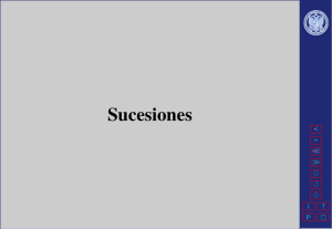 Sucesiones