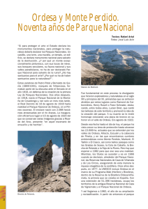 Ordesa y Monte Perdido. Noventa años de Parque Nacional
