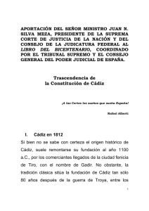 Trascendencia de la Constitución de Cádiz