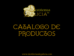 Diapositiva 1 - Destilerías de Galicia