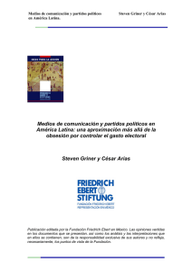 Medios de comunicación y partidos políticos en América Latina.