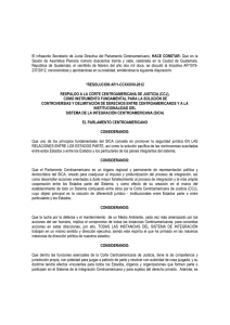 RAP-0001-0237-2012 - Parlamento Centroamericano
