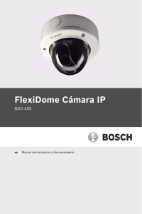 FlexiDome Cámara IP - Bosch Security Systems