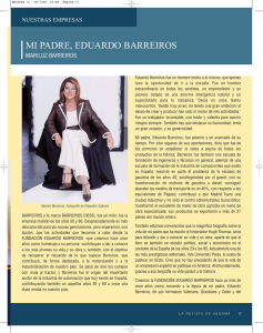 mi padre, eduardo barreiros - Fundación Eduardo Barreiros