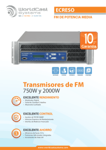 Transmisores de FM - WorldCast Systems