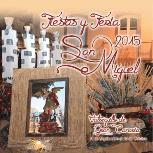 Fiesta y Feria de San Miguel 2015 (programa)