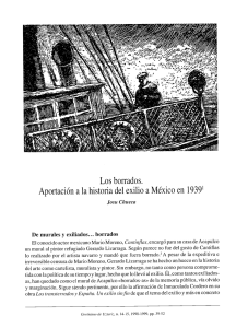 Los borrados . Aportación a la historia del exilio a México en 1939