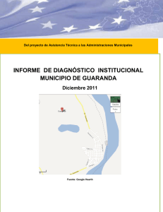 informe de diagnóstico institucional municipio de