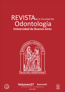 Odontología REVISTA - Facultad de Odontología