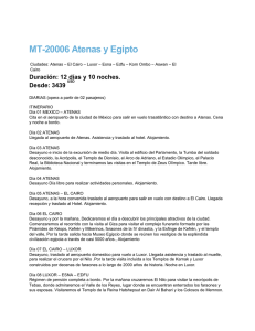 MT-20006 Atenas y Egipto