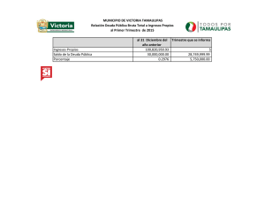 al 31 Diciembre del año anterior Trimestre que se informa Ingresos