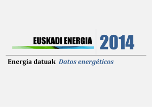 euskadi energia 2014 - Energiaren Euskal Erakundea