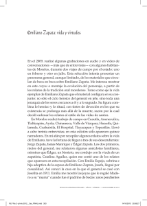emiliano Zapata: vida y virtudes - Revista de Literaturas Populares