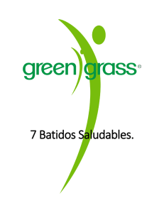 7 batidos saludables En este documento - Green Grass