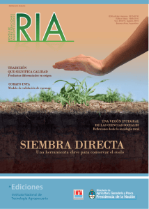 SIEMBRA DIRECTA - Revista RIA