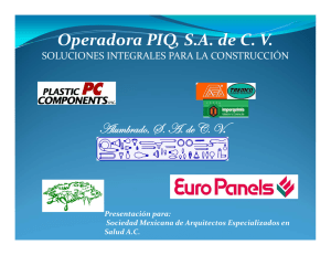 Operadora PIQ, SA de C. V. - Sociedad Mexicana de Arquitectos