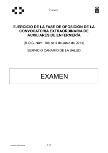 examen - Gobierno de Canarias