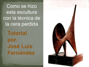 Diapositiva 1 - José Luís Fernández. Escultor
