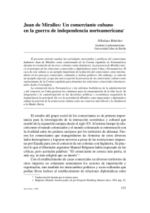 Juan de Miralles: Un comerciante cubano en la guerra de