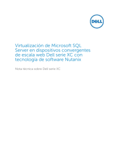 Virtualización de Microsoft SQL Server en dispositivos convergentes